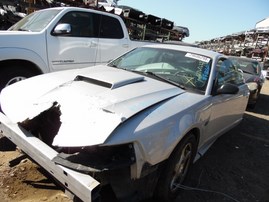 2002 FORD MUSTANG GT SILVER CPE 4.6L MT F18030